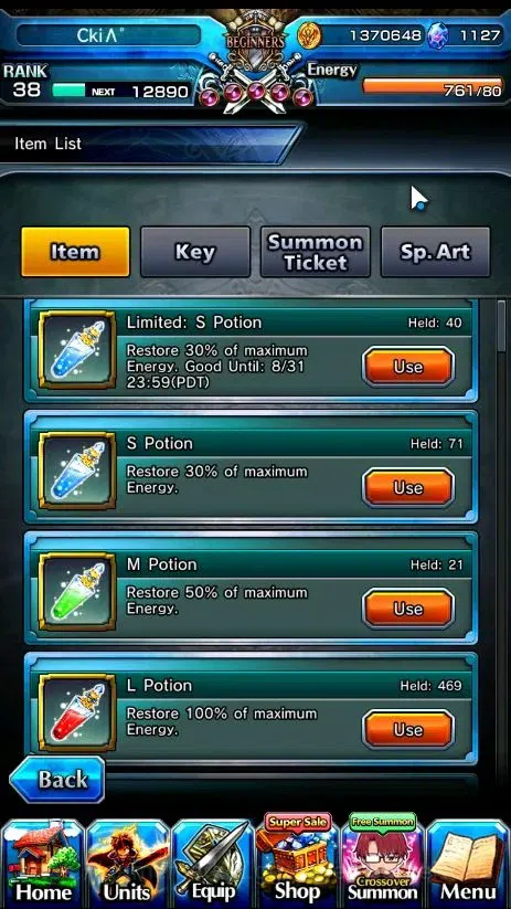 Grand Summoners Accounts Global|Rank 38|8 Ascend+3 TW| [Cha Hae In,SJW,Igri image 2