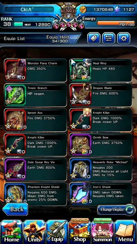 Grand Summoners Accounts Global|Rank 38|8 Ascend+3 TW| [Cha Hae In,SJW,Igri image 6