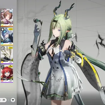 Arknights: Endfield Accounts ASIA|Starter|1 limit:SiChara|1 std:ArdeliaSig|8*5