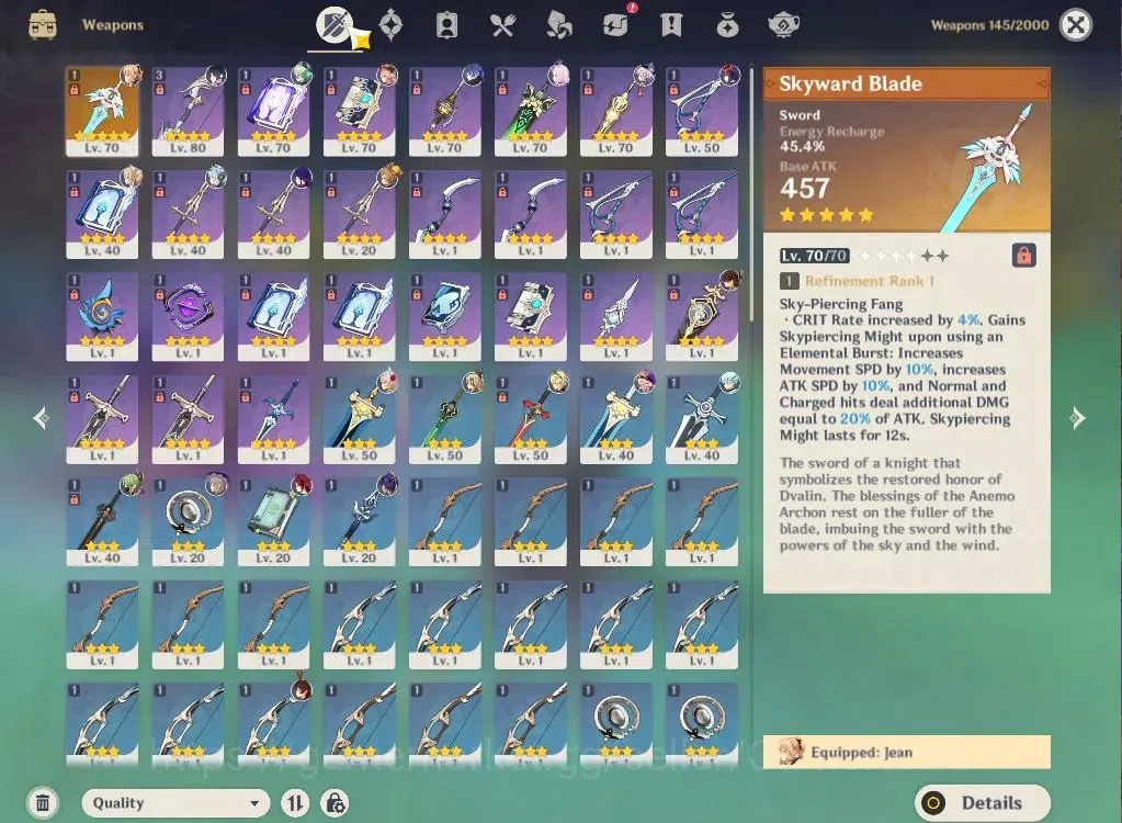 Genshin Impact Accounts ASIA|AR50|5Limited+1(*5Weapon)|SemiPreamTeam(Flins image 4