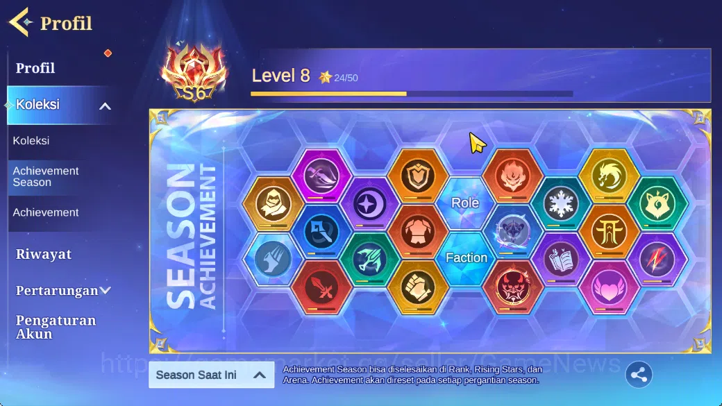 Magic Chess: Go Go Accounts High Mythic 72|36 Commander 17 Max|32 Skin Epic Lancelot,6 Special,20 Elite,5 Painted|4 4