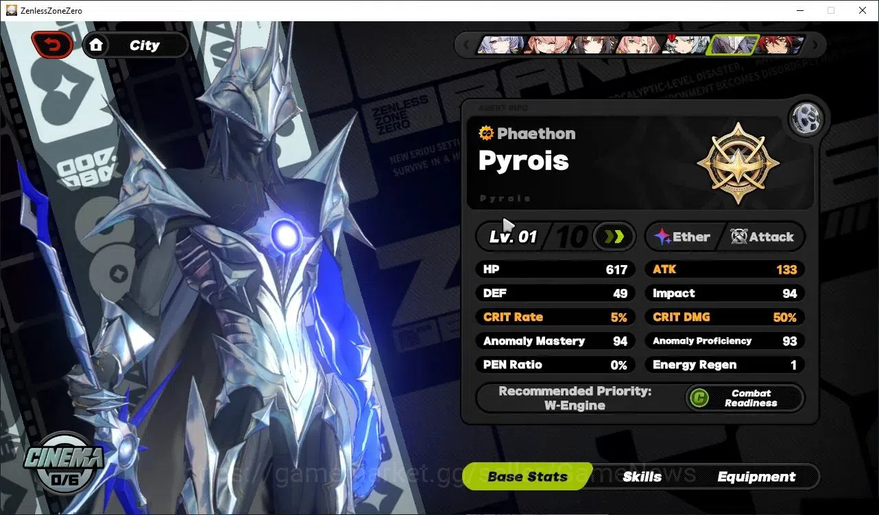 Zenless Zone Zero Accounts Starter ASIA|IK 37|S2 Ep|4 Limite(YeShunGuang+Sign,Velina,Pyrois,Zhao)+3 STD 10