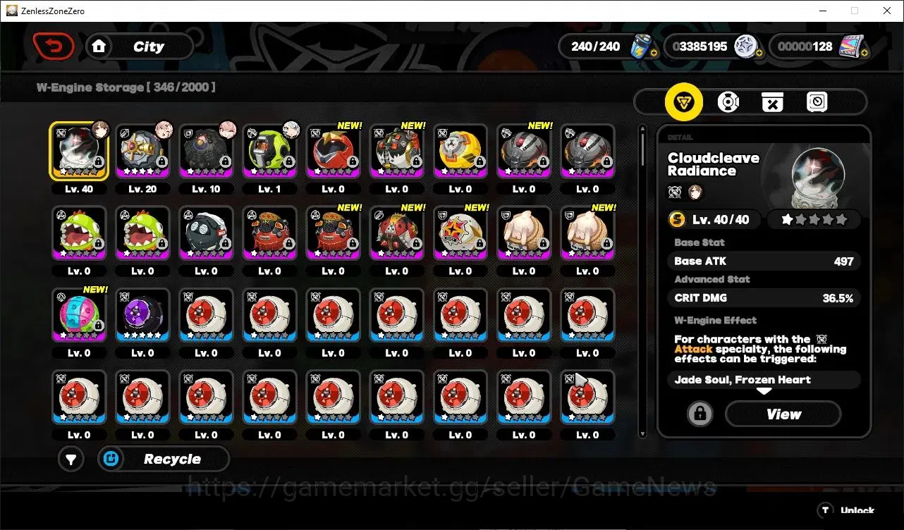 Zenless Zone Zero Accounts Starter ASIA|IK 37|S2 Ep|4 Limite(YeShunGuang+Sign,Velina,Pyrois,Zhao)+3 STD 11