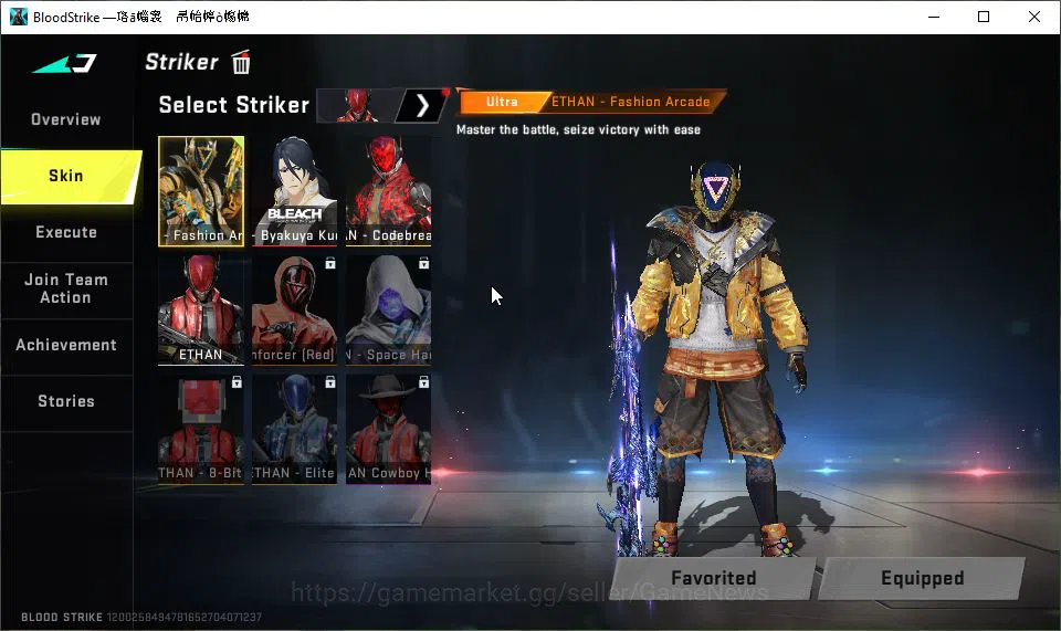 Blood Strike Accounts ASIA|14 ULTRA[ETHAN,Origin-12,M700,P90,Etc]|4 Limi image 9