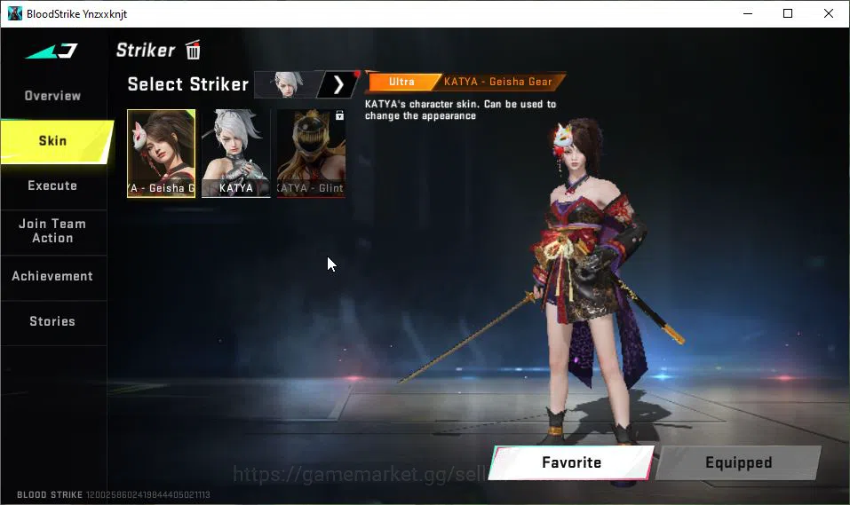 Blood Strike Accounts ASIA|ETERNAL ZERO-Oda|Collab 7DS[Elizabeth,Kar98k, image 12