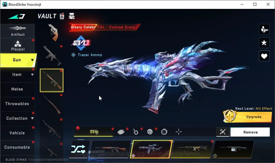 Blood Strike Accounts ASIA|ETERNAL ZERO-Oda|Collab 7DS[Elizabeth,Kar98k, image 15