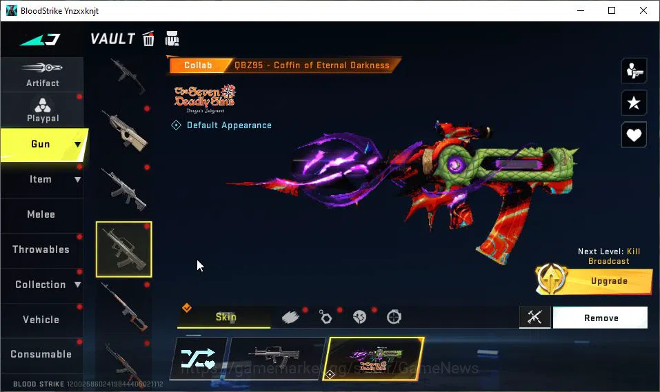 Blood Strike Accounts ASIA|ETERNAL ZERO-Oda|Collab 7DS[Elizabeth,Kar98k, image 17
