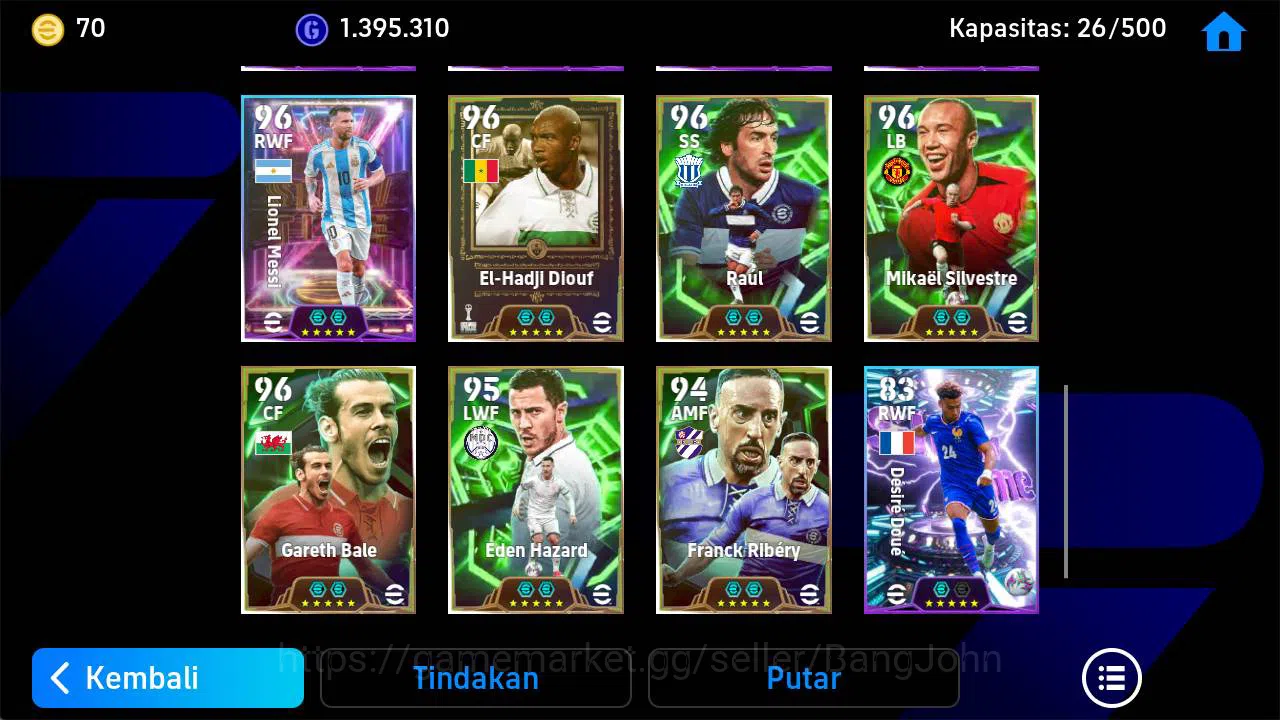 eFootball Accounts Power 3159 | cafu epic, yaya toure epic, chiellinn image 6