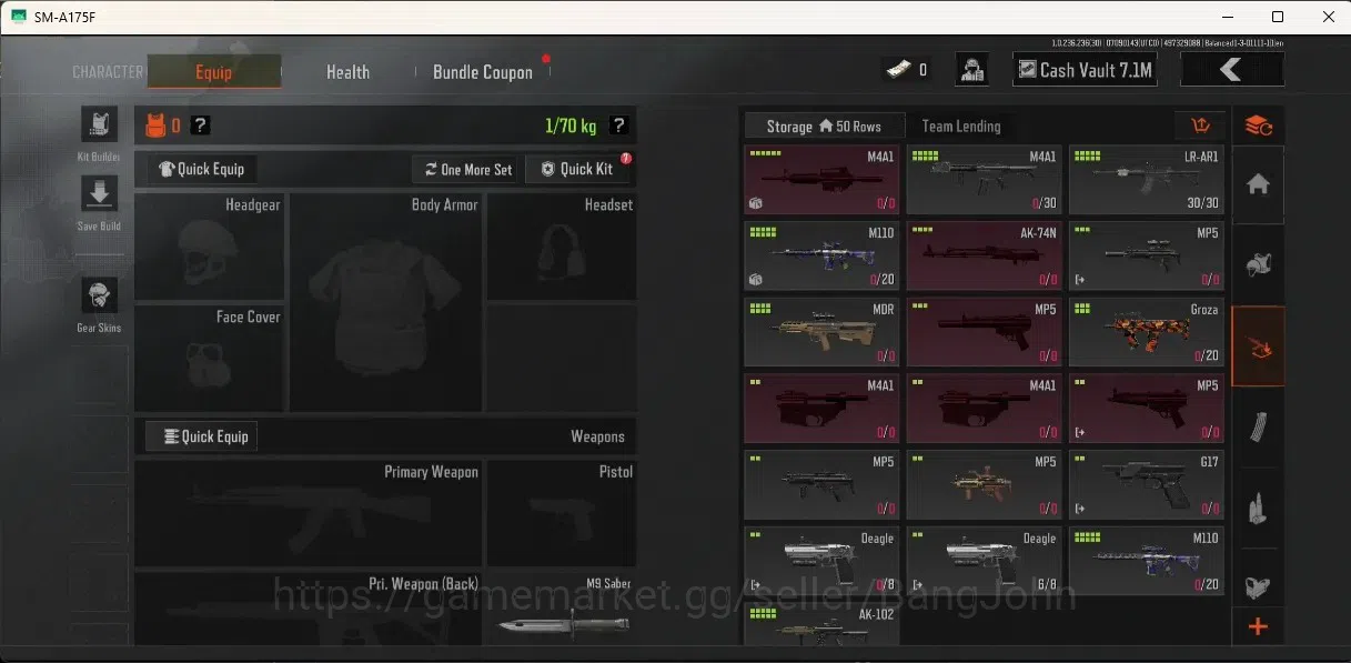 Arena Breakout Accounts High-End Mobile | LV 21 | SV 10.2 M | CV 7.1 M |GM AK-12|Abomi.Vector 9|Speed SQB M110|T RPK-16 4