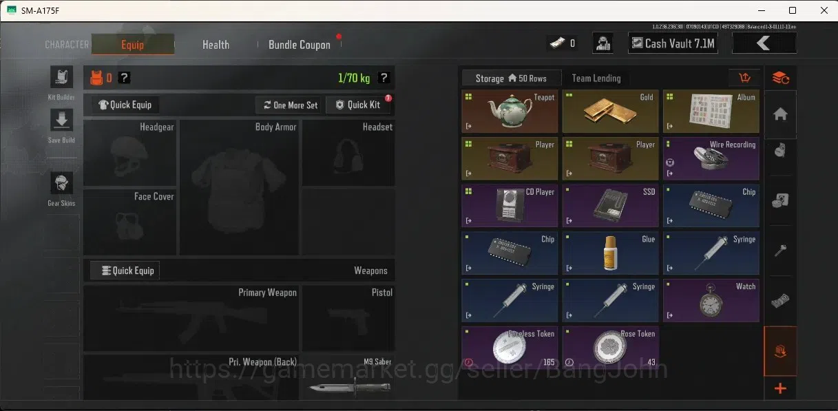 Arena Breakout Accounts High-End Mobile | LV 21 | SV 10.2 M | CV 7.1 M |GM AK-12|Abomi.Vector 9|Speed SQB M110|T RPK-16 7