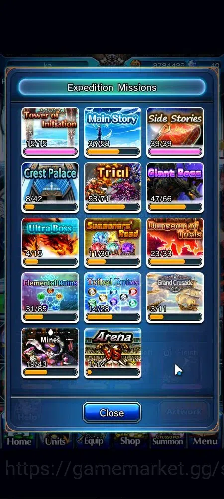 Grand Summoners Accounts Global|Rank 95|16 Ascend 8 TW|(S Miyu,Shirou,DL Ri image 7