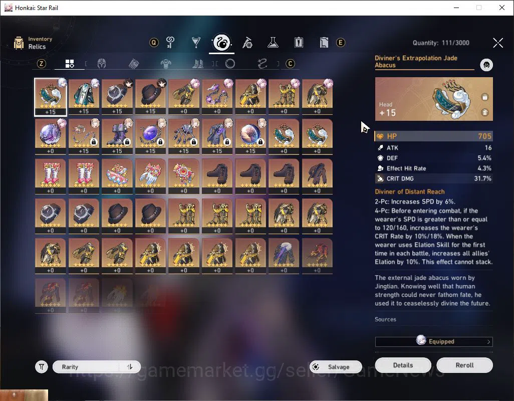 Honkai Star Rail Accounts Asia|TL 47|5 Limited|[Evernight E1]+Sign Yaoguang, image 7