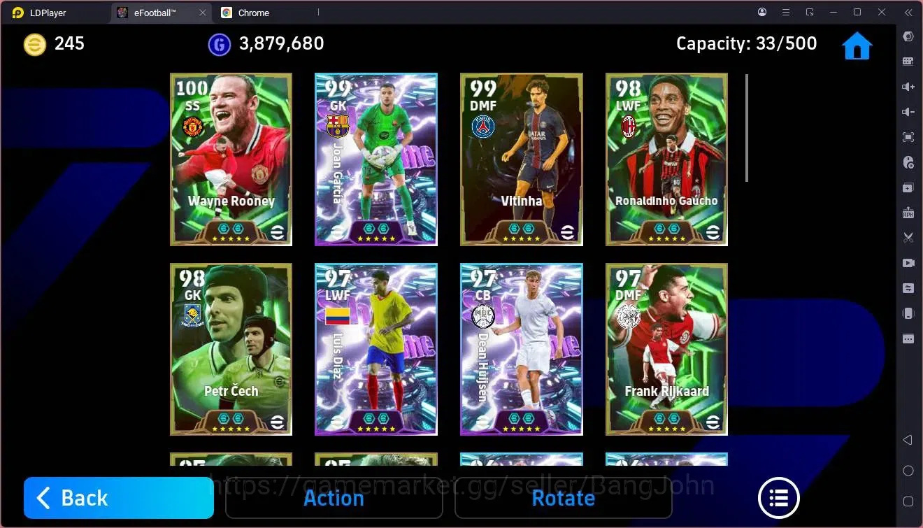 eFootball Accounts Android|PW 3194|Epic Rooney,Čech,Rijkaard,Ronaldin image 7