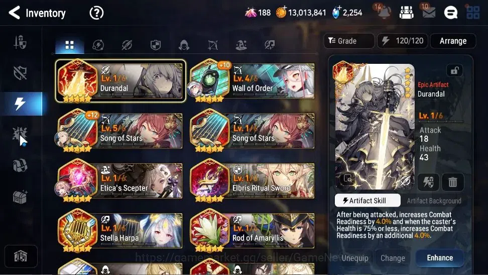 Epic Seven Accounts High-End Global Unverif|6 ML(LOT Scales,NMLuna,Straze,etc)+Ab Fumyr,Fenne,Yulha,Etc|Abyss F 36|PoH 20