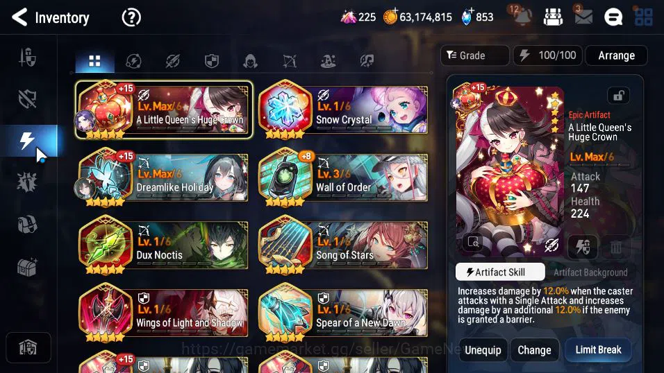 Epic Seven Accounts GLOBAL Unverif|New Era|9 ML(LOTScales,DD Ray,D Lil image 12