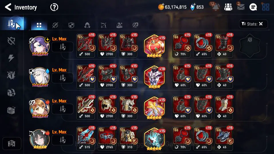 Epic Seven Accounts GLOBAL Unverif|New Era|9 ML(LOTScales,DD Ray,D Lil image 14