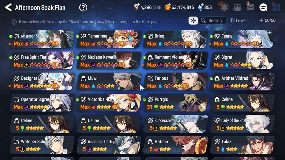 Epic Seven Accounts GLOBAL Unverif|New Era|9 ML(LOTScales,DD Ray,D Lil image 5