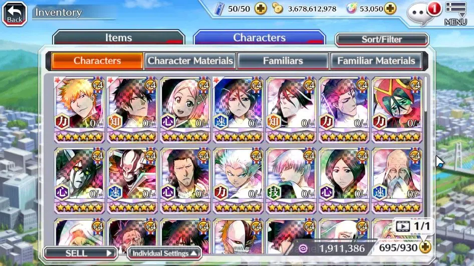 Bleach: Brave Souls Accounts [GLOBAL]53K Orbs|Duo Renewd Ichigo,TYBW25 Yachiru, image 11