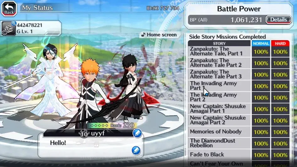Bleach: Brave Souls Accounts [GLOBAL]53K Orbs|Duo Renewd Ichigo,TYBW25 Yachiru, image 6