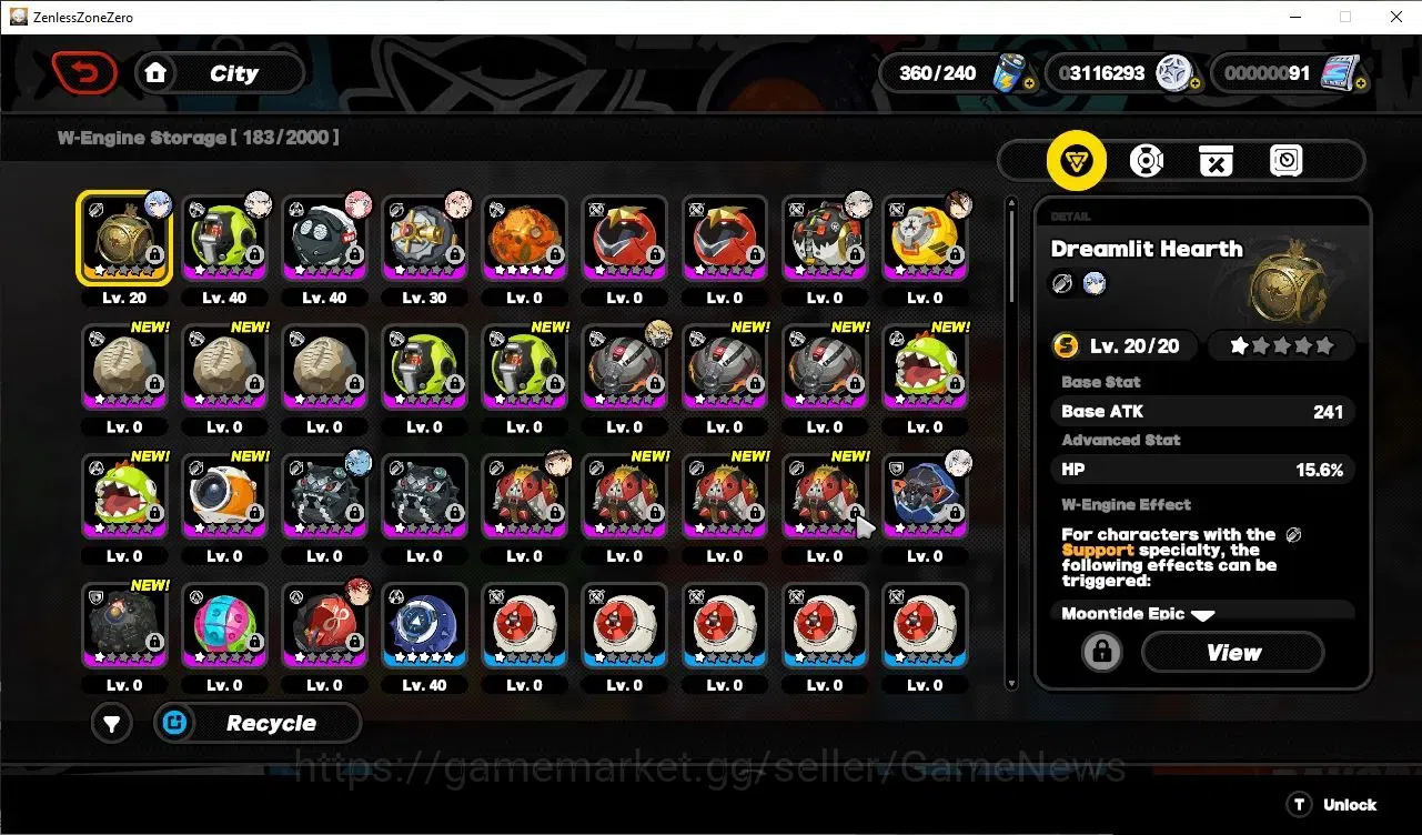 Zenless Zone Zero Accounts ASIA|IK 39|Starter S1 Ch2|3 Limited [Lucia+Sign,Ar image 8