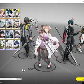 Arknights: Endfield Accounts ASIA |Lvl 2| 3 SSR 1 Limited| Camille, Ardelia+Sign, Lifeng |1 Selector ON|2 6* Weapon|Act 1