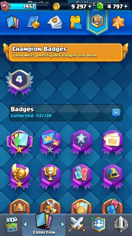 Clash Royale Accounts CL | KTL 14 | Trophy 9338 | Card 121/121 | 1 Max ( image 12