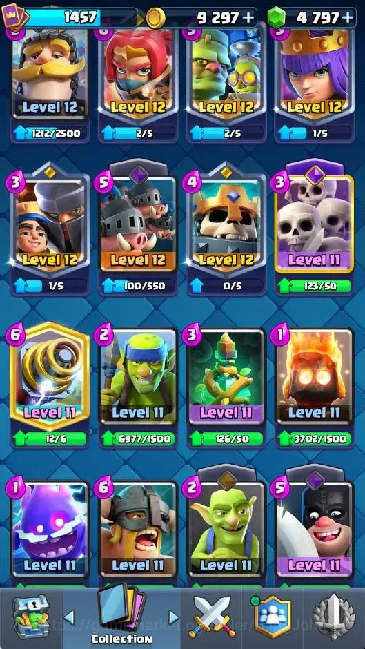 Clash Royale Accounts CL | KTL 14 | Trophy 9338 | Card 121/121 | 1 Max ( image 6