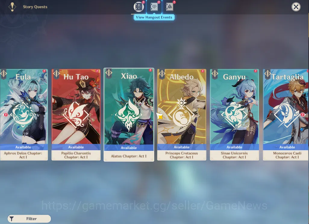 Genshin Impact Accounts ASIA|AR55|2 Limited+2(*5Weapon)|F2P Team VarkaC4+S image 16