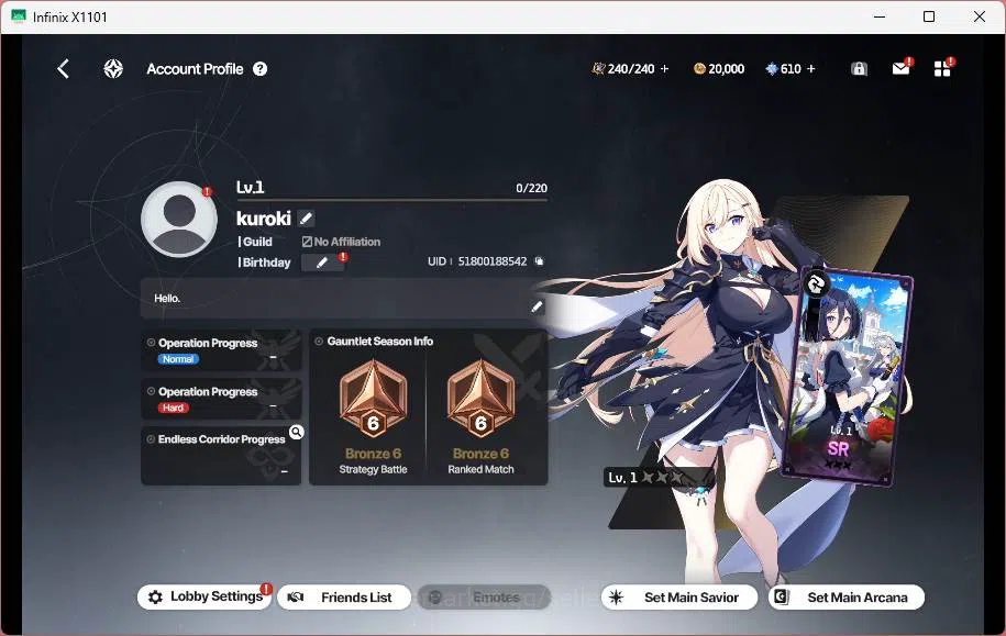 StarSavior Accounts ASIA | Starter Lv 1 | Asherah Waltz LB2, Frey Nobl image 2