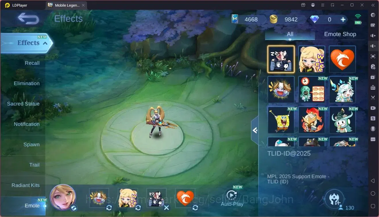 Mobile Legends: Bang Bang Accounts GLOBAL Hero 130 Skin 315|Kishin Angela|Aspirants G image 5