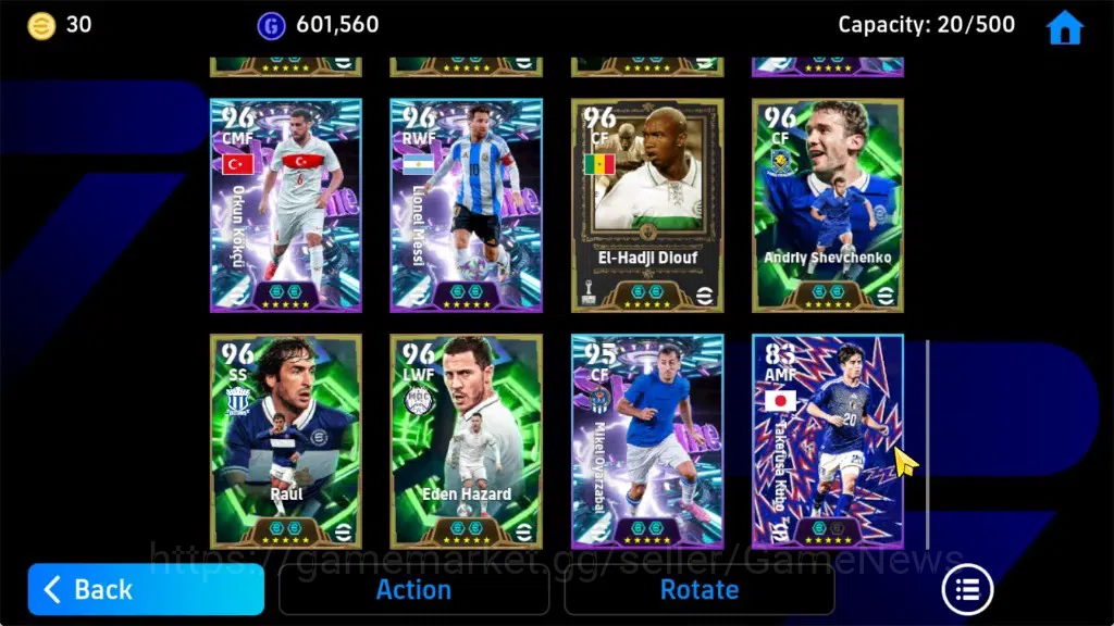 eFootball Accounts Android|Epic Romario,Paul Scholes,Gennaro Gattuso, image 10