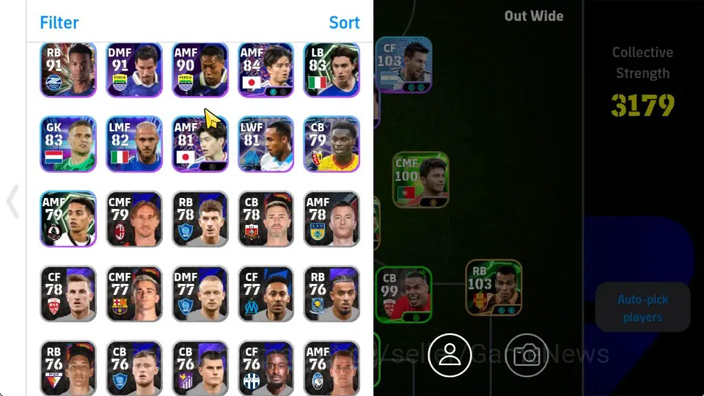eFootball Accounts Android|Epic Romario,Paul Scholes,Gennaro Gattuso, image 3