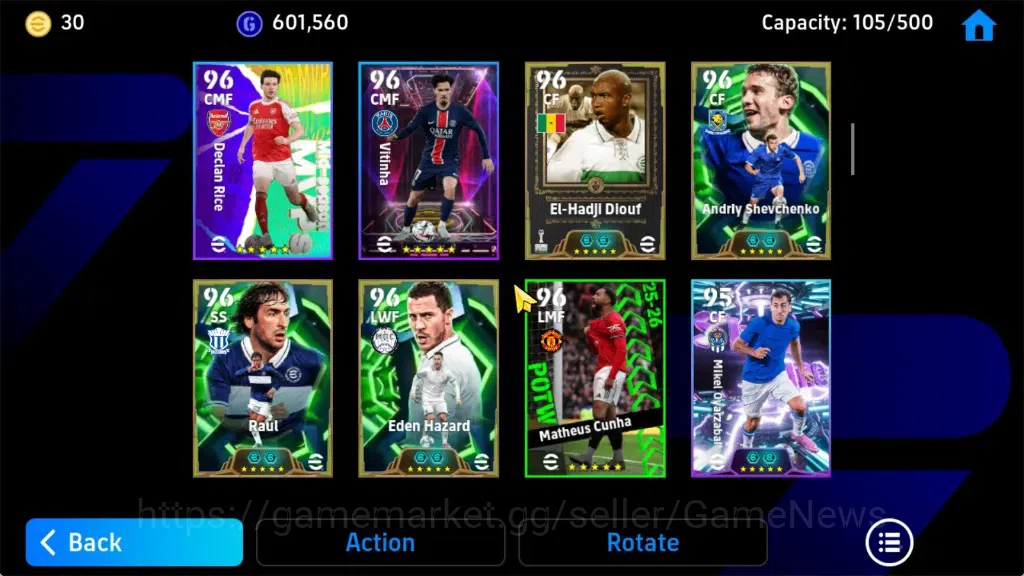 eFootball Accounts Android|Epic Romario,Paul Scholes,Gennaro Gattuso, image 7
