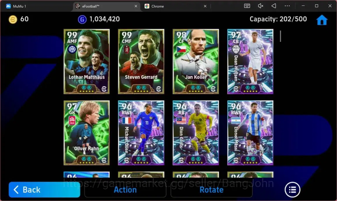 eFootball Accounts ANDROID|PW 3126|Epc Lothar Matthaus|Epc Steven Ger image 5