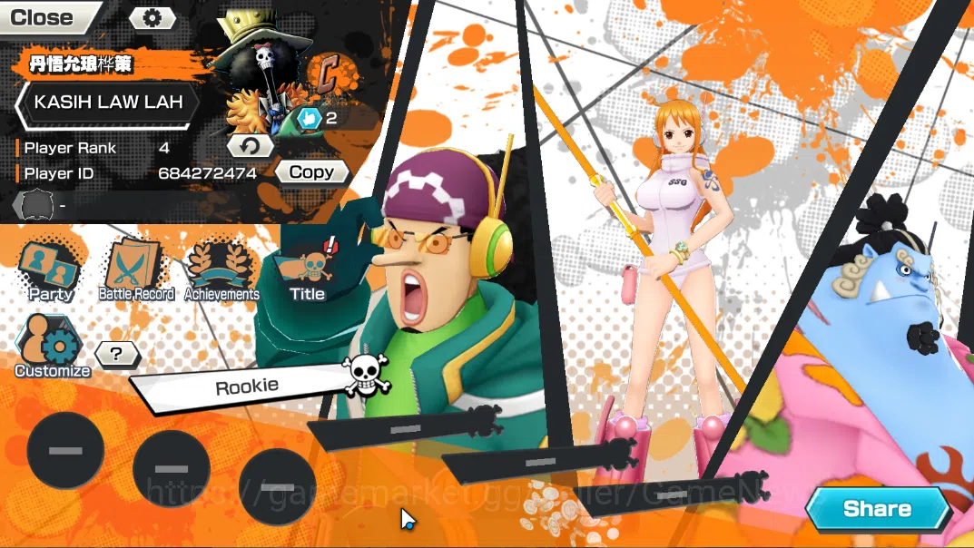 One Piece Bounty Rush Accounts Global|5EX |WI Trafalgar Law,BMO Kaido,Gp Edward N image 2