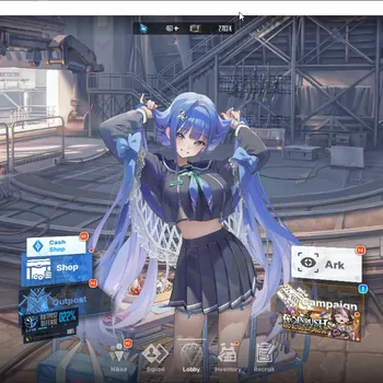 Goddess of Victory: Nikke Accounts Others GLOBAL|Sync Lv 185|Power 187K|46 SSR|Anis Star,Helm,Privaty,Mint,etc|293 silver