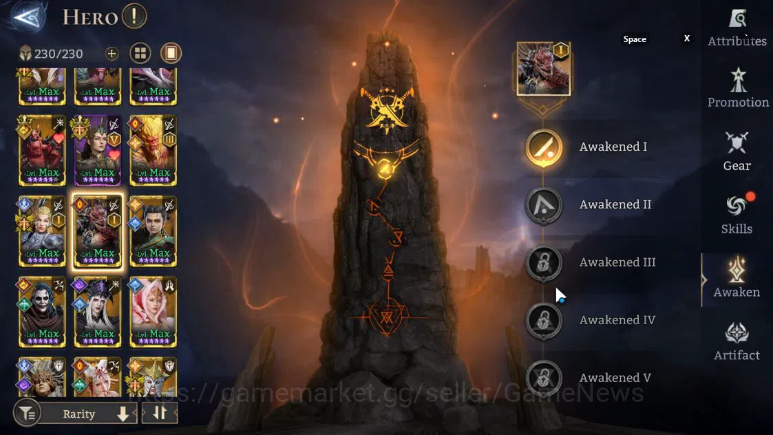 Watcher of Realms Accounts Global 49X|FORERUNNER SERVER|Lv64|2,6M Power|4 Lor image 10