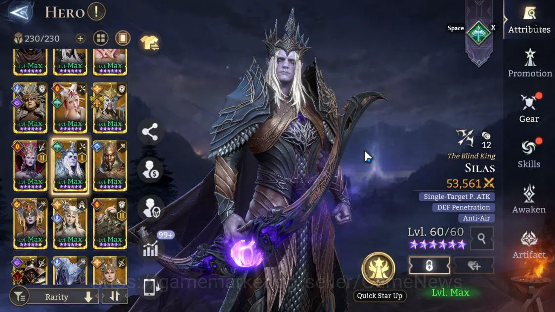 Watcher of Realms Accounts Global 49X|FORERUNNER SERVER|Lv64|2,6M Power|4 Lor image 12