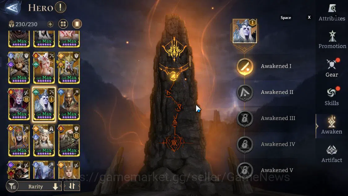 Watcher of Realms Accounts Global 49X|FORERUNNER SERVER|Lv64|2,6M Power|4 Lor image 13