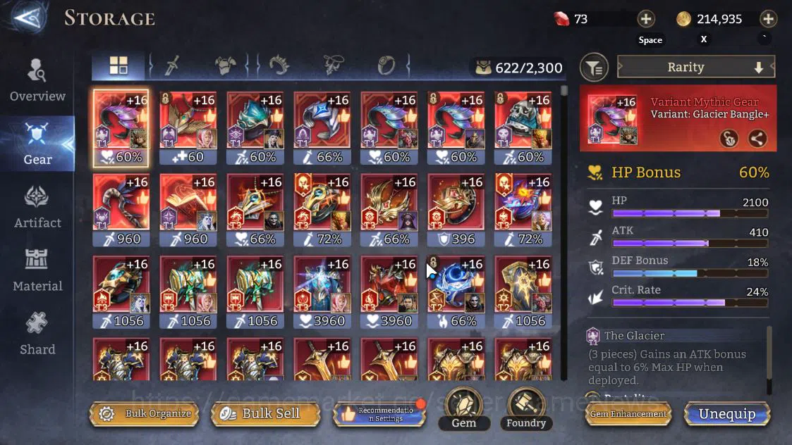 Watcher of Realms Accounts Global 49X|FORERUNNER SERVER|Lv64|2,6M Power|4 Lor image 15