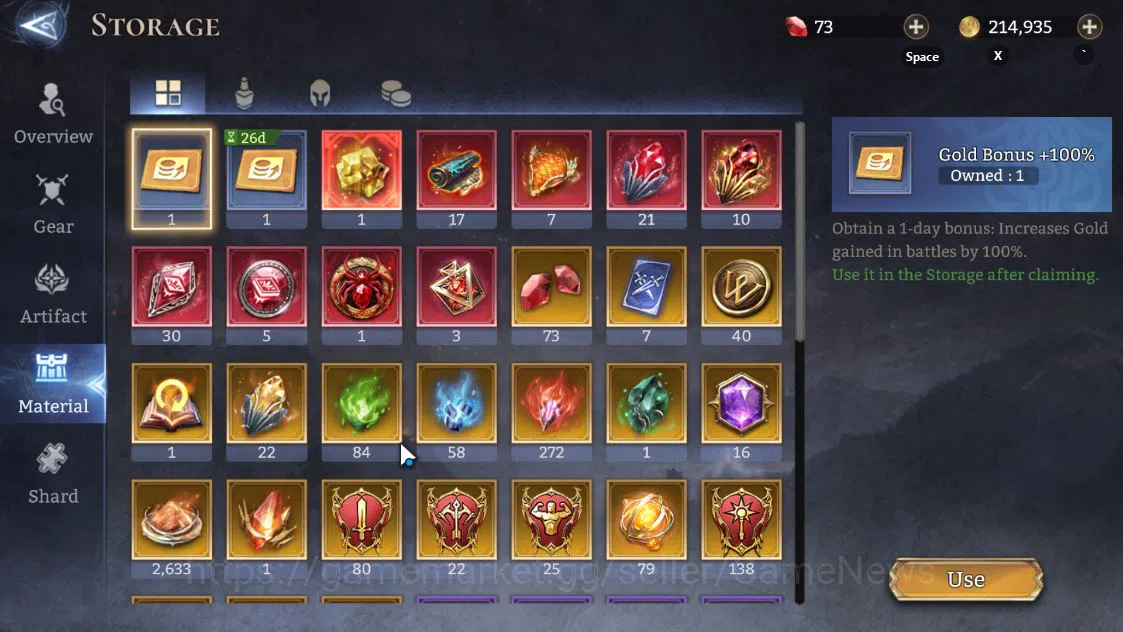 Watcher of Realms Accounts Global 49X|FORERUNNER SERVER|Lv64|2,6M Power|4 Lor image 17