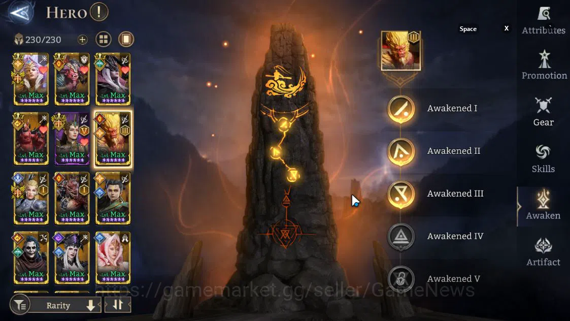 Watcher of Realms Accounts Global 49X|FORERUNNER SERVER|Lv64|2,6M Power|4 Lor image 8