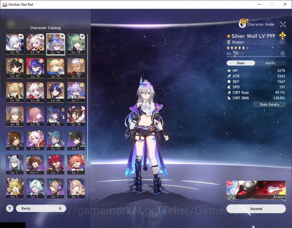 Honkai Star Rail Accounts Asia|TL 62|10 Limited|Saber+Sign,Sparxie,Yao Guang image 4