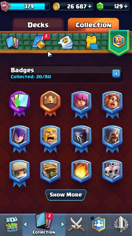 Clash Royale Accounts High-End Lv 379|KTL 9|Trophy 3040|Limited Skin|Card 49/122|4 EVO 0 Hero|1 Champ 1 Legend 6 Epic 22 11