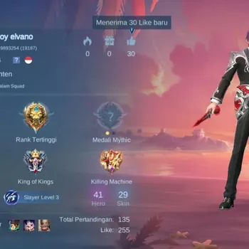 Mobile Legends: Bang Bang Accounts Others Hero 41|Skin 29|Junior|Lightborn Granger,DragonTamer Ling,Blazing Franco,Epic