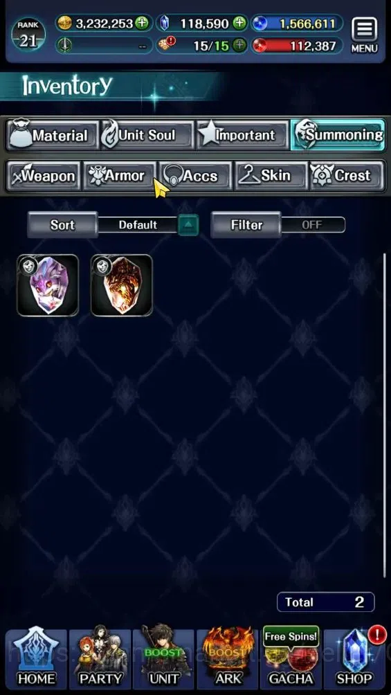 Last Cloudia Accounts GLOBAL|Rank 21|118k Crystal|Top Tier Units (Perfec image 15
