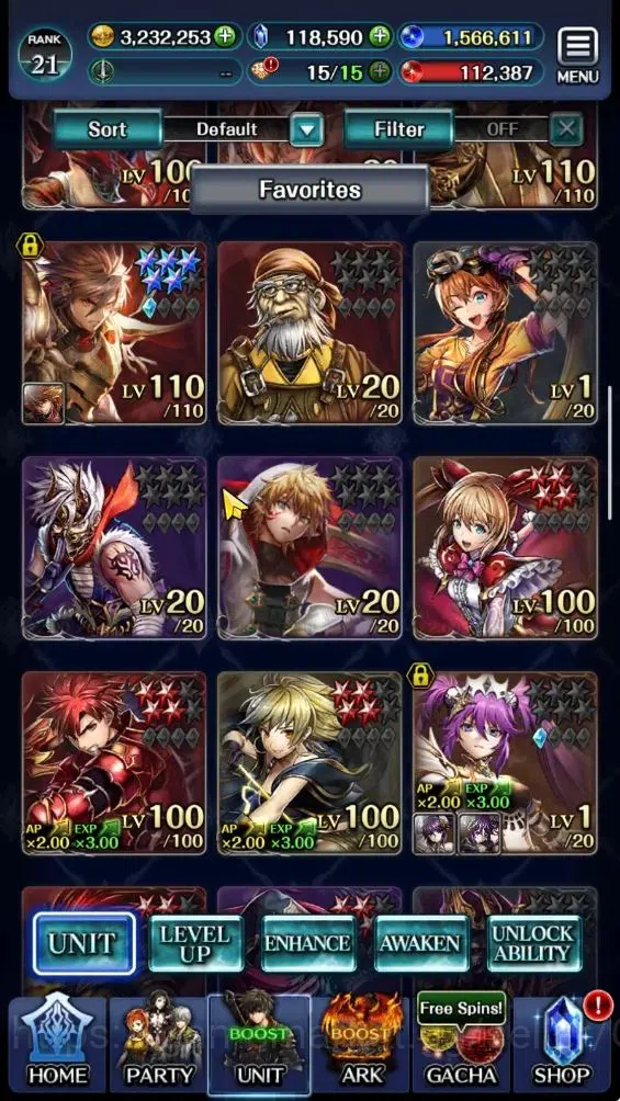 Last Cloudia Accounts GLOBAL|Rank 21|118k Crystal|Top Tier Units (Perfec image 2