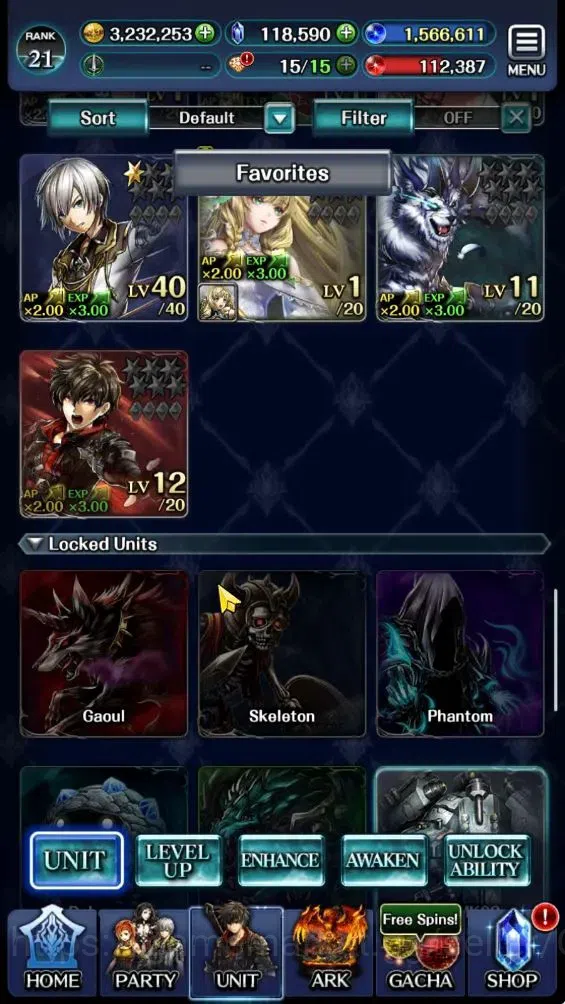 Last Cloudia Accounts GLOBAL|Rank 21|118k Crystal|Top Tier Units (Perfec image 4