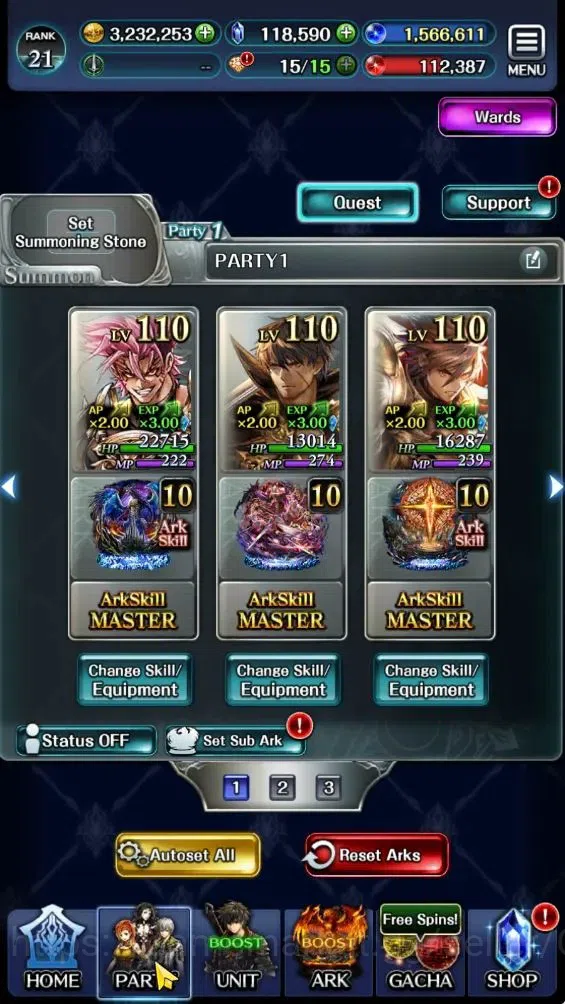 Last Cloudia Accounts GLOBAL|Rank 21|118k Crystal|Top Tier Units (Perfec image 8
