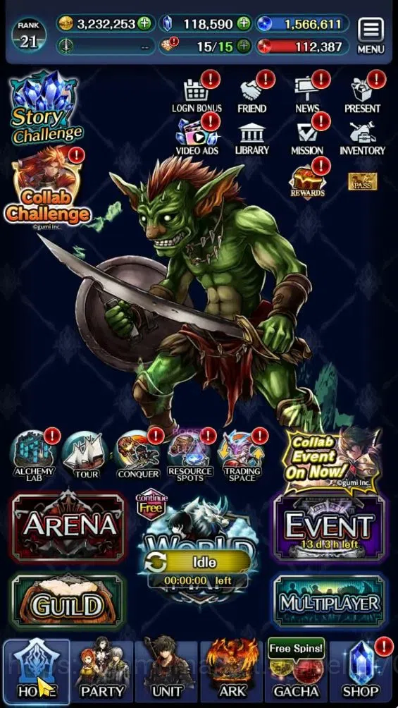 Last Cloudia Accounts GLOBAL|Rank 21|118k Crystal|Top Tier Units (Perfec image 9